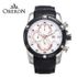 [โอเบรอน] OB-912 STWT _ แฟชั่นธุรกิจนาฬิกาผู้ชายพร้อมนาฬิกาหนัง, นาฬิกาควอตซ์โครโนกราฟกันน้ํา 5 เรือนสําหรับผู้ชาย, วันที่อัตโนมัติ